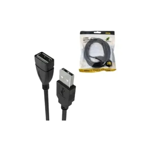 Cabo Extensor 1.5 Metros USB Macho x USB Femea