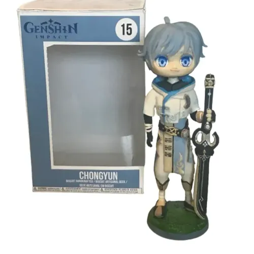 Geek Artesanal em Biscuit - Genshin Impact Action - 15 - Chongyun