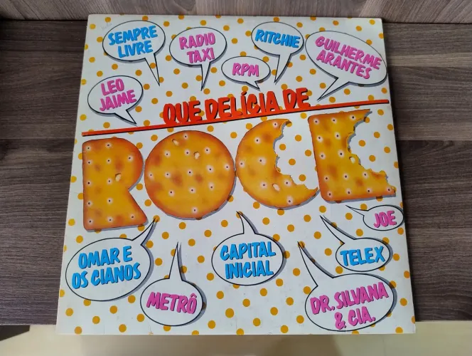 Vinil LP Que delícia de rock