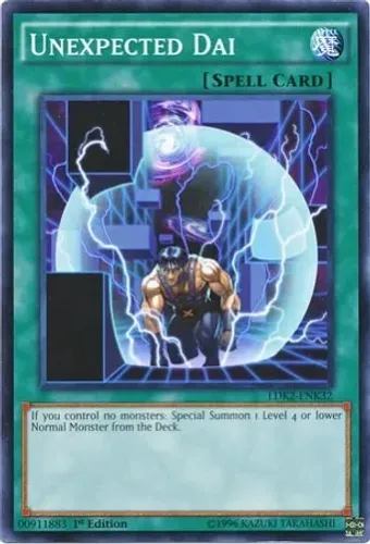 Yugioh!!! Unexpected Dai Ldk2-ptk32 Common - Legendary Deck