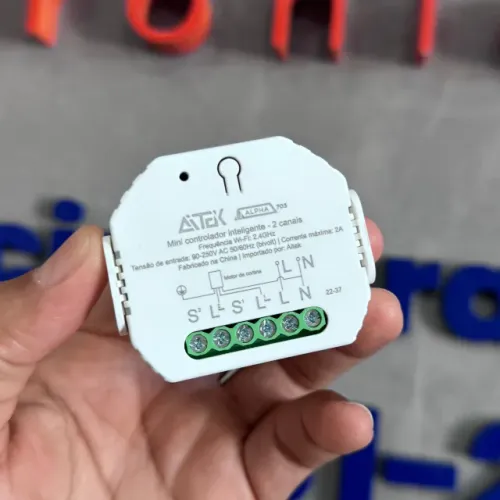 Interruptor Inteligente Mini Smart Wifi Relé Alexa Google 16A Altek Alpha 703
