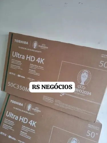 Smart tv 50 Toshiba, Lacrada + NF (TB012M)
