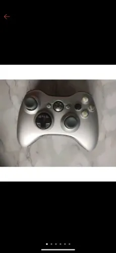 Controle Xbox 360 Original Prata
