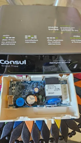 Placa de controle Geladeira  Consul  - Iluminação LED