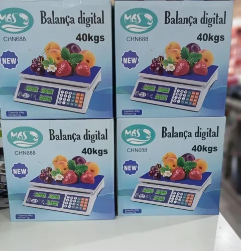 Balança Digital Comercial 40kg - Nova!