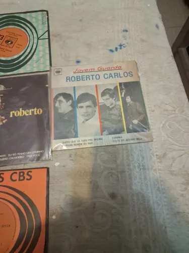 Disco de vinil Roberto Carlos. Valor  unitário 
