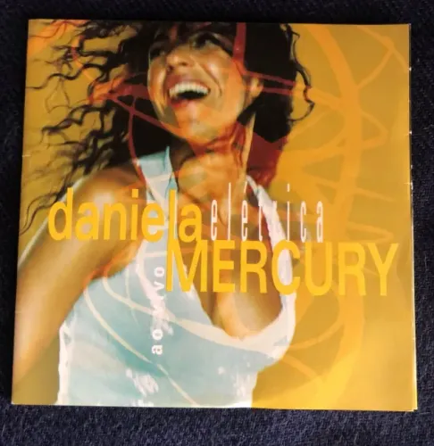 CD Daniela Mercury - 1998 - Elétrica Ao Vivo (ler descrição)