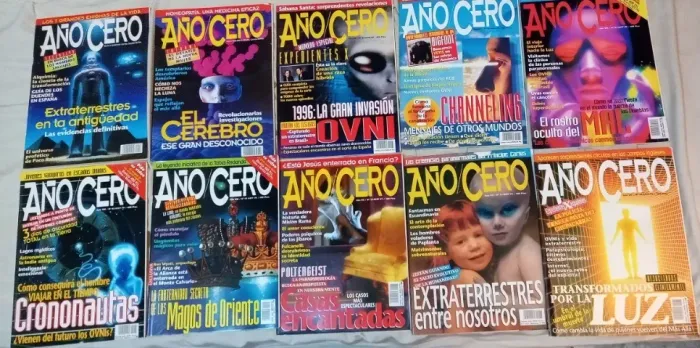 100 revistas Ano Zero - Raridades importadas - Anos 90