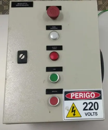 Painel Elétrico / Quadro de Comando 40x30cm Excelente Estado