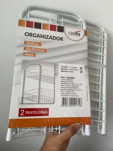 Organizador Multiuso Metal - Casita