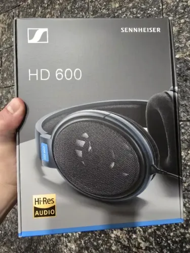 [Seminovo] Fone Sennheiser HD 600 com nf e garantia
