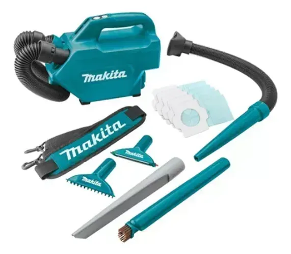 Aspirador E Soprador Portátil 12v Max Cl121dz com Bateria Makita