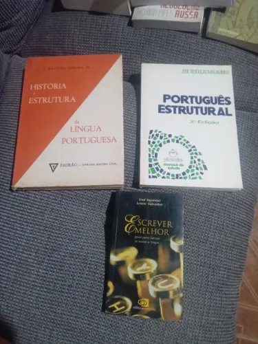livros de português e escrita