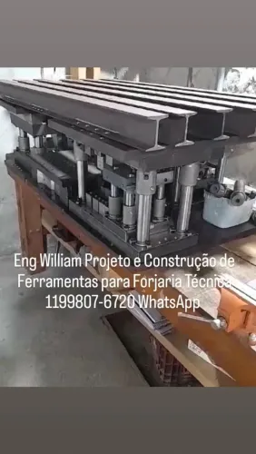 Estampo para Forjaria Técnica - Ferramentas e Projetos