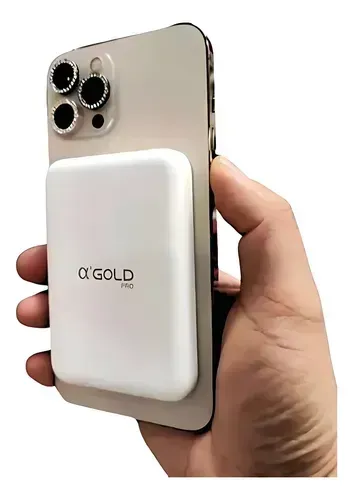 Carregador Power Bank Para iPhone Pequeno De Bolso Sem Fio