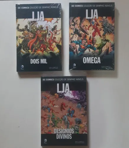 HQs Liga da Justiça Graphic Novels