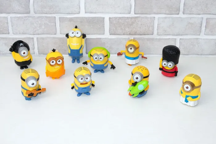 Lote Bonecos Minions Coleção Mcdonalds