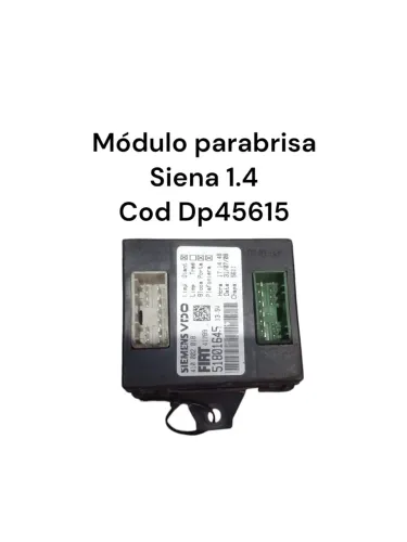 Módulo Parabrisa Siena 1.4 Cod Dp45615