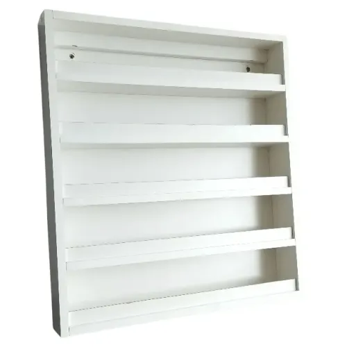 Esmalteiro de Parede Branco Seminovo (Cabe 100 Esmaltes) - R$ 100