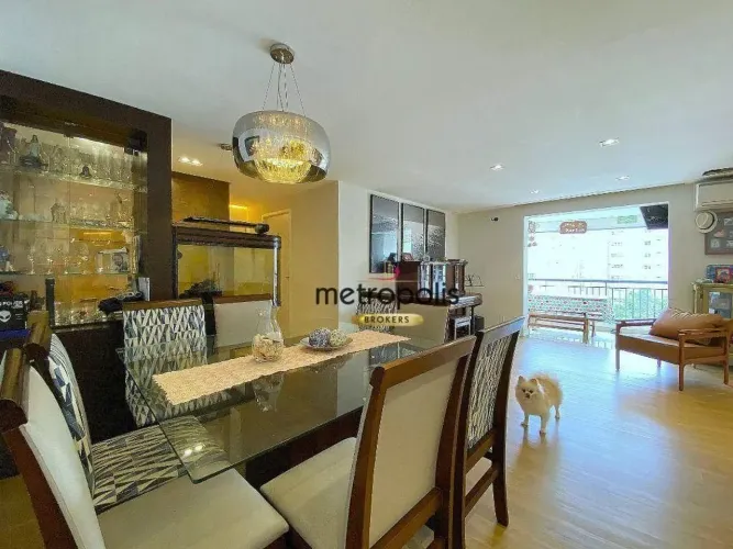 Apartamento com 3 dormitórios à venda, 117 m² por R$ 1.700.000,00 - Jardim - Santo André/S