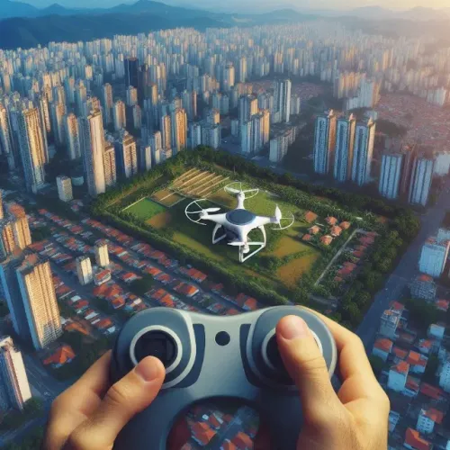Captação de imagens aéreas | edição de vídeo