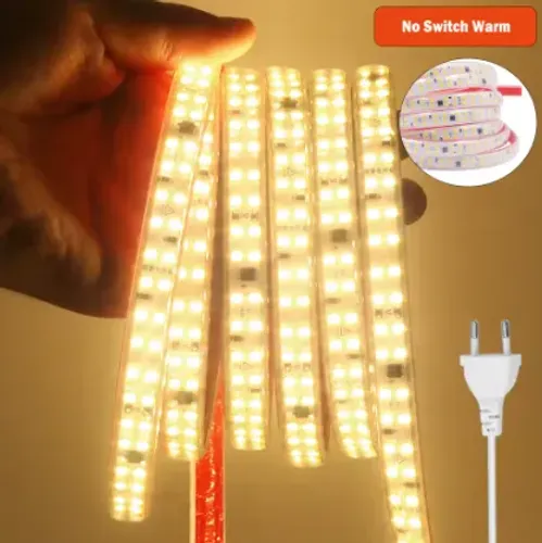 Fita De Led 3528 240 Leds/m IP65 BQ 3000k 220v Metro - 65Avela