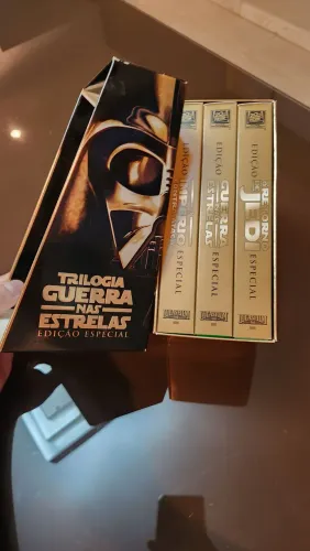 Triologia de Filmes Star Wars em VHS! - Item de Coleção NUNCA USADO!