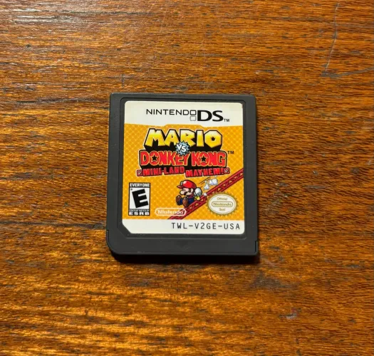 Jogo Mario vc Donkey Kong - Nintendo DS