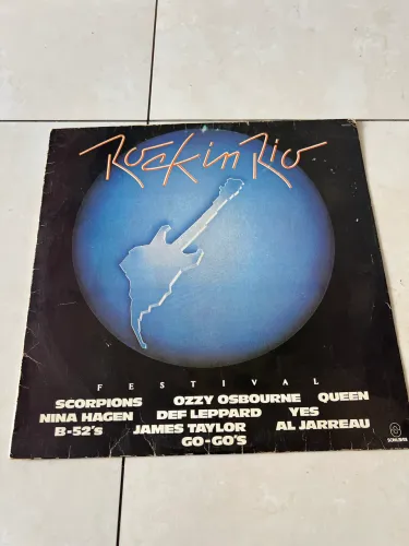 Disco de vinil Rock in Rio 1