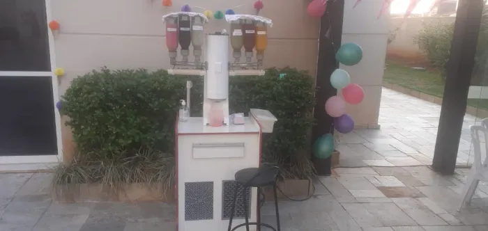 Maquina Sorvete Americano locação festas e eventos