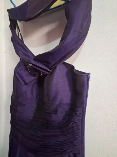 Vestido roxo tomara que caia