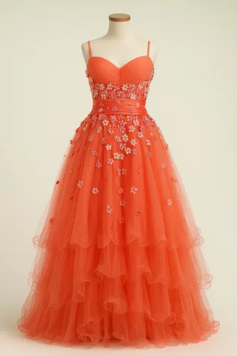 Vestido de Festa 12x R$ 13,57 lindíssimo tipo princesa. Veste P (36/38)