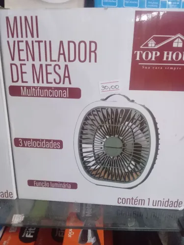 ventilador w luminaria 