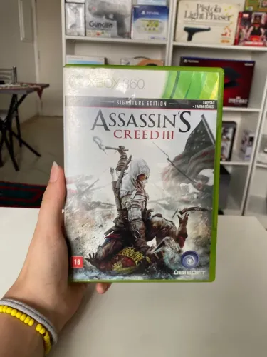 Vendo Assassin's Creed III Xbox 360 Original Semi novo