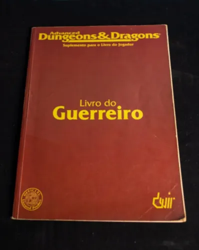 RPG Livro Do Guerreiro (AD&D, D&D, Advanced Dungeons & Dragons)