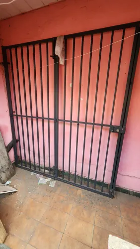 Portão de Ferro Reforçado para Comércio