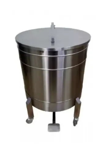 Lixeira industrial inox com pedal