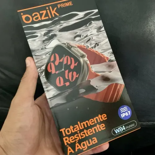 Smartwatch W84 ProMAX Bazik Prime - Totalmente Resistente à Água