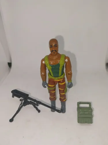 G I Joe Road Block Tiger Force Hasbro anos 80 