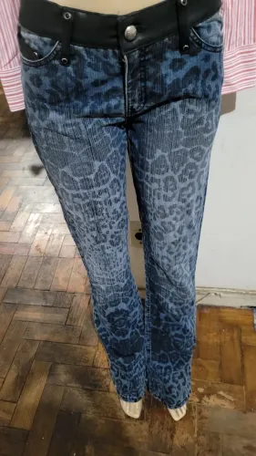 Calça alphoria Cult jeans animal print