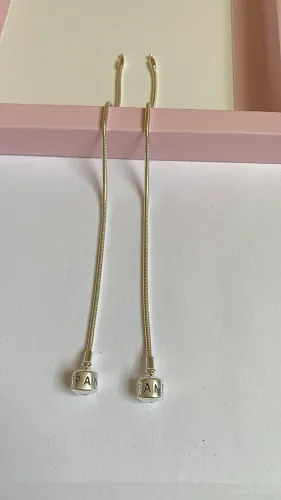 Pulseira berloques, Pandora em prata 925