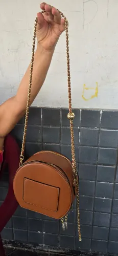 Bolsa tote caramelo