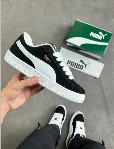 Tênis Puma Suede XL - Preto e Branco