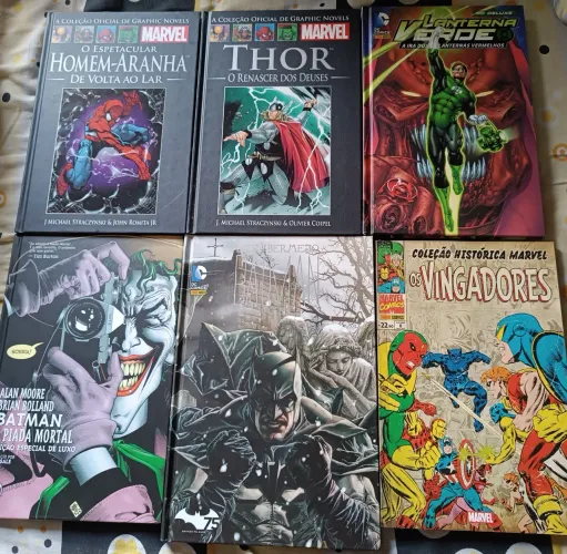 Hqs marvel e DC