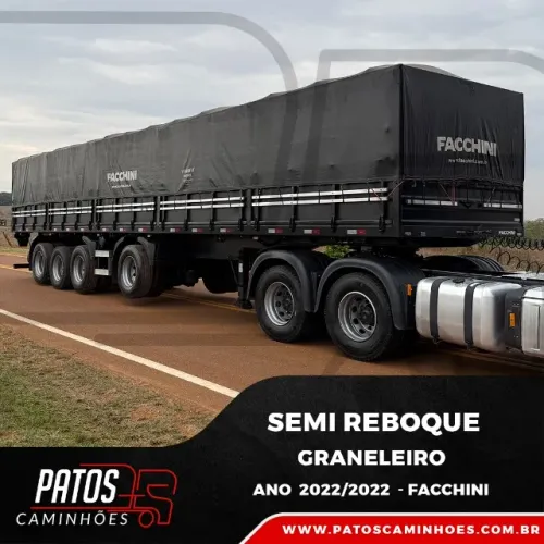 SEMI REBOQUE GRANELEIRO FACCHINI 2022/2022