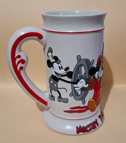Mickey Mouse Through Years Caneca Vintage Original Disney World