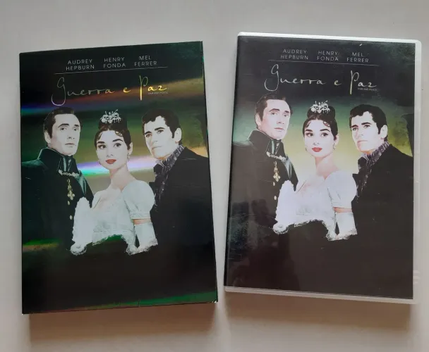 DVD Guerra e Paz (com luva)