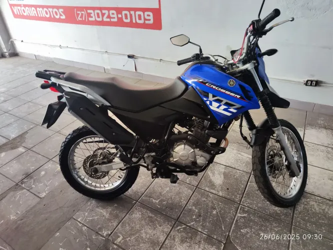 YAMAHA XTZ CROSSER 150 AZUL 2021 SHALOM MOTO SERRA