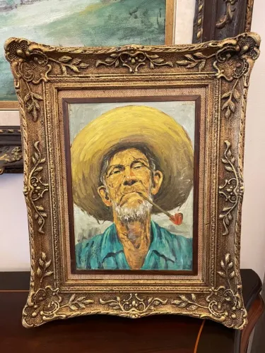 Antigo Quadro Velho Sertanejo