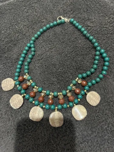 Artesanato Ceará - colar artesana 